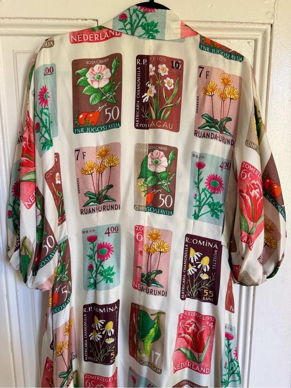 Stunning unique unicorn rare Oroton floral print wrap dress - Picture 11 of 11
